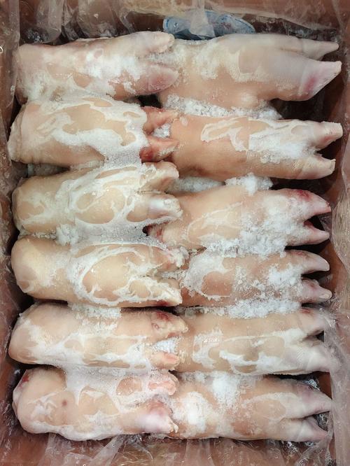 厂家直供鲜冻生猪脚带筋 冷冻猪脚整箱 冷冻猪蹄 猪手猪脚 20斤