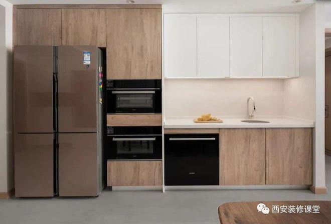 厨房装修定制橱柜要考虑多少电器的镶嵌86