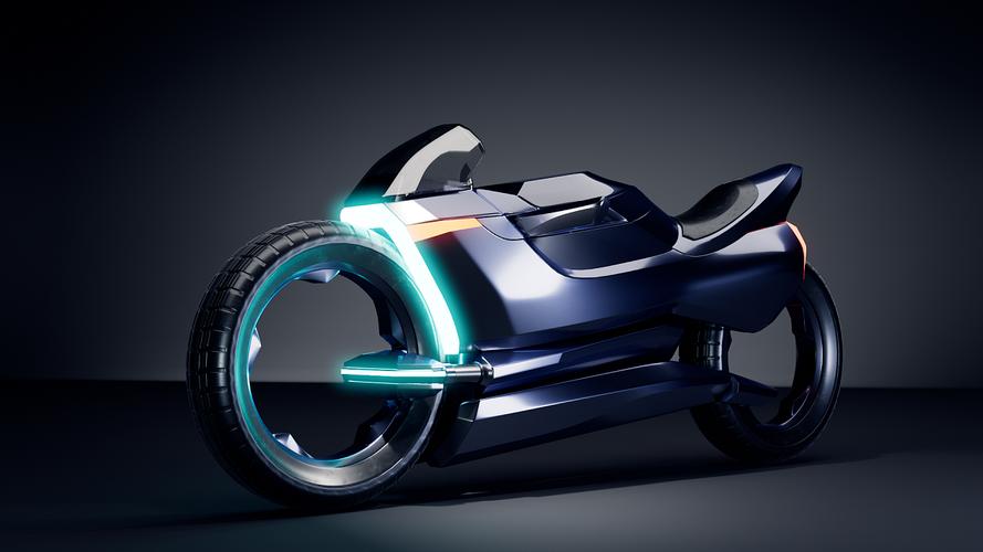 x-ring未来电动摩托车设计