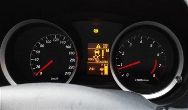 车辆稳定性控制系统指示灯亮是什么原因?