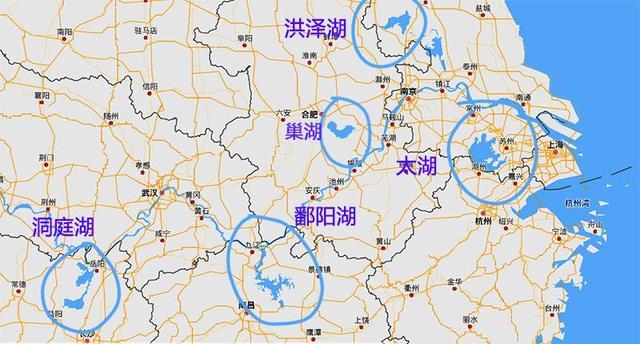 中国最大的淡水湖是哪个?中国四大/五大淡水湖排名情况