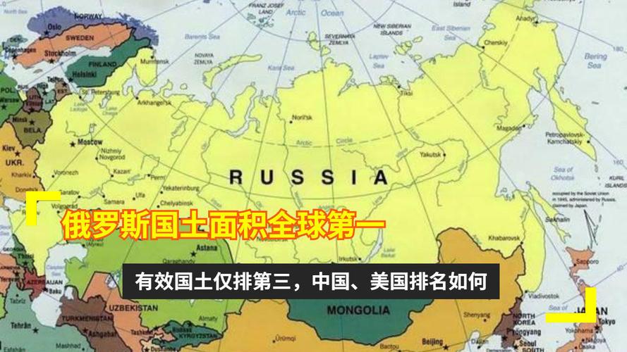 俄罗斯国土面积全球第一,有效国土仅排第三,中国,美国排名如何
