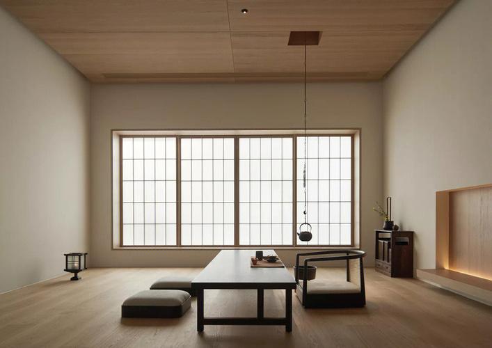 原木风  #空间设计  #高端私宅设计  #日式原木风  #茶室
