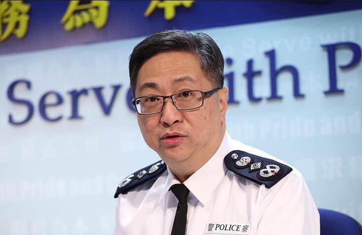 香港警务处长称有责任对社团违法行为采取行动