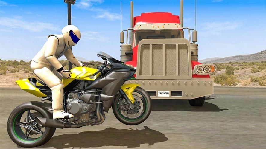 真实摩托驾驶游戏是一款经典摩托车主题的竞速冒险游戏,解锁不同类型