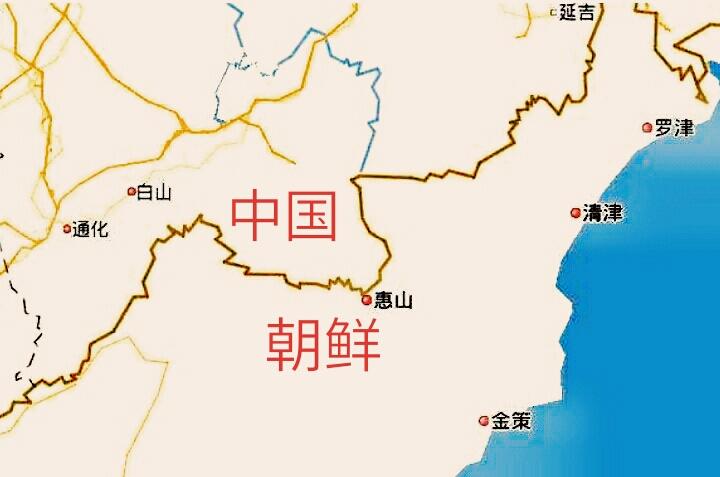 中国那些城市与朝鲜接壤