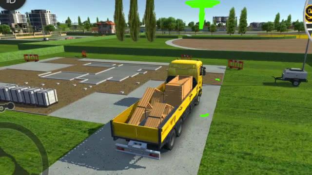 模拟驾驶工程车 土方车运材料建房子