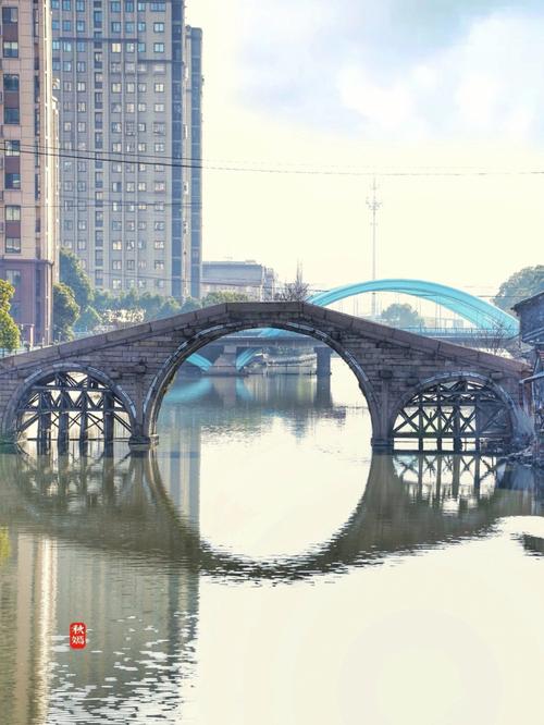 常熟最长最漂亮的清代三孔石拱桥永济桥