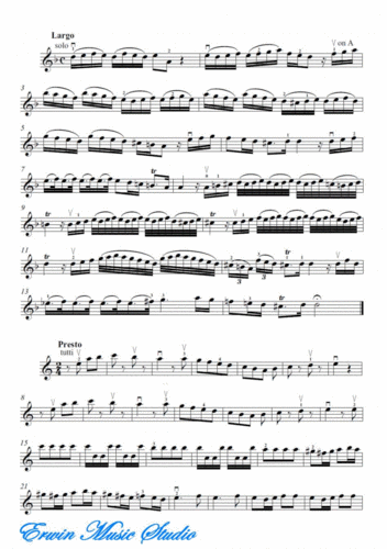 维瓦尔第a小调协奏曲谱pf.pdf 6页