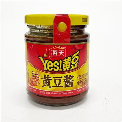 海天辣黄豆酱230g/瓶
