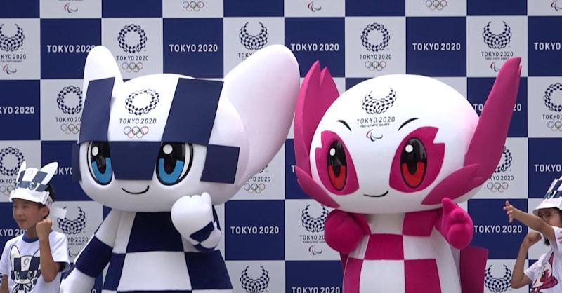 miraitowa和someity: 2020年东京奥运会吉祥物官方首秀