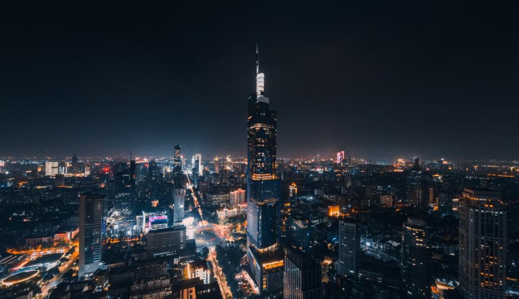 南京夜景.图/unsplash