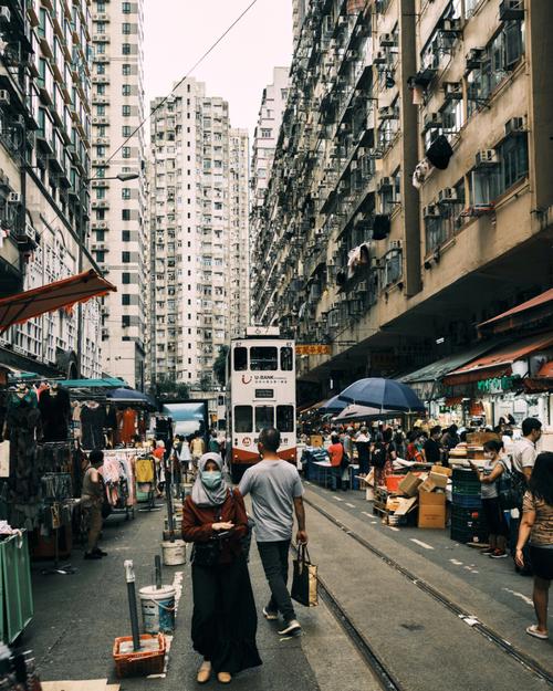 香港街头头像图片