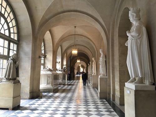 凡尔赛宫里的长廊