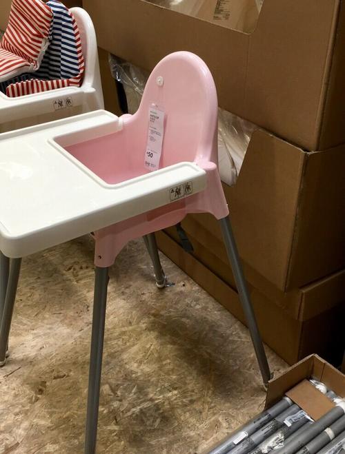 包邮免代购费宜家代购安迪洛儿童餐椅宝宝婴儿餐椅高脚椅宝宝椅