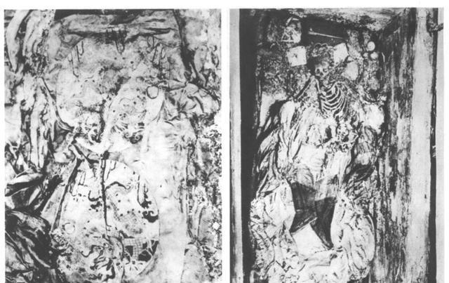 老照片再现定陵发掘图6提取皇冠图9万历皇帝的遗骸姿势很怪异