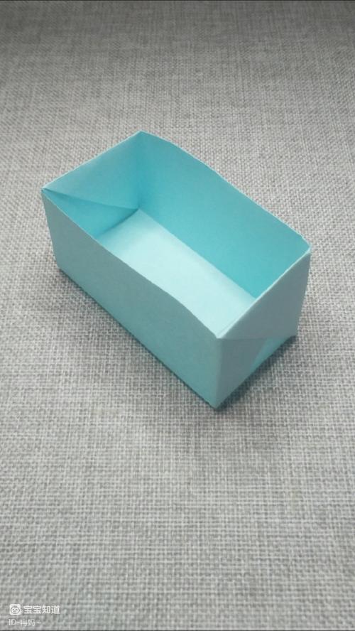 手工折纸:一张纸折出长方体盒子