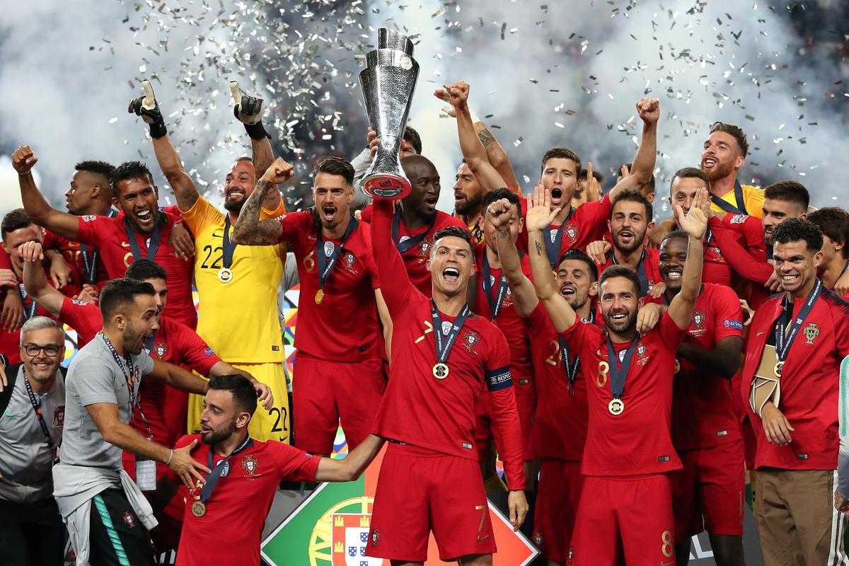 足球——欧洲国家联赛:葡萄牙获得冠军