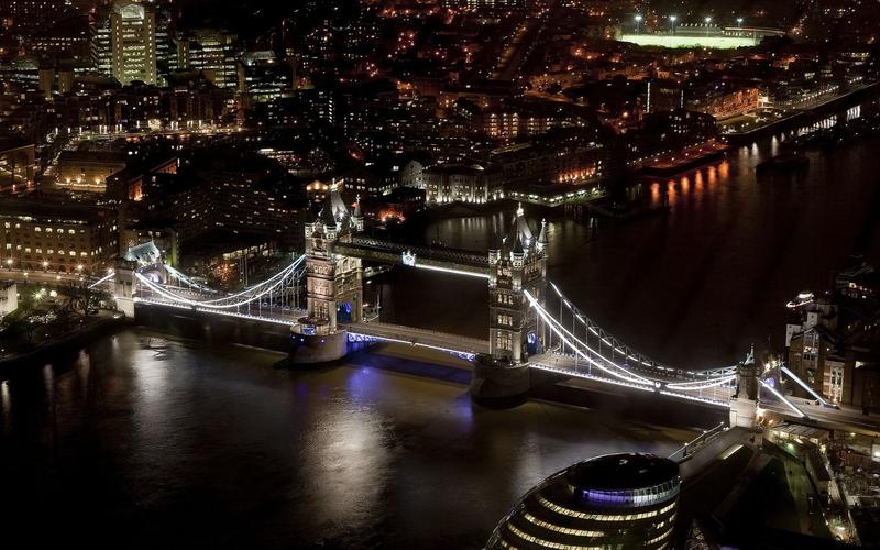 tower bridge,uk,architecture,night,lights,壁纸,高清壁纸地点,城市