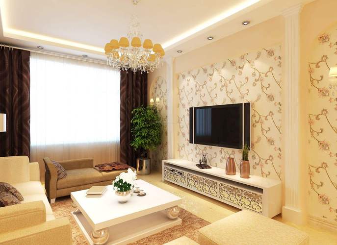成都壁纸客厅装修效果图大全 打造与众不同的客厅空间