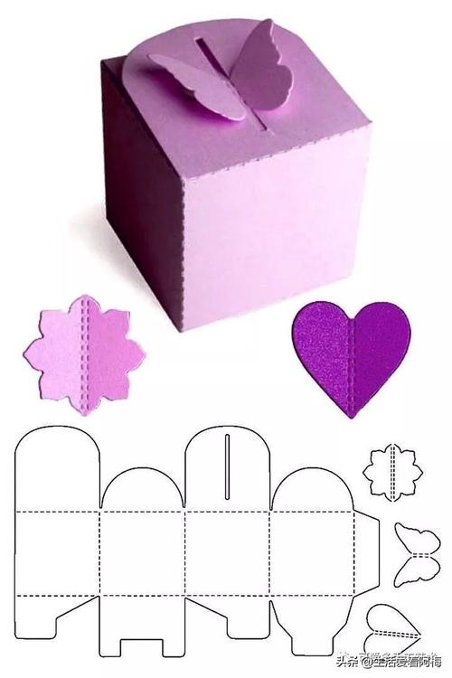 怎么用纸做礼物盒视频