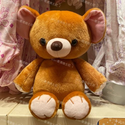 香港迪士尼 2023小熊baby娃娃 毛绒绒可爱卡通玩偶公仔 儿童礼物
