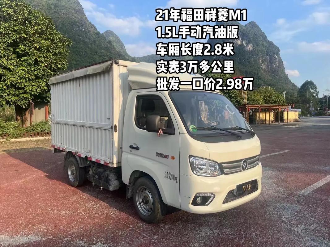 2021年福田祥菱m1,轻型厢式货车1.5l手动汽 - 抖音