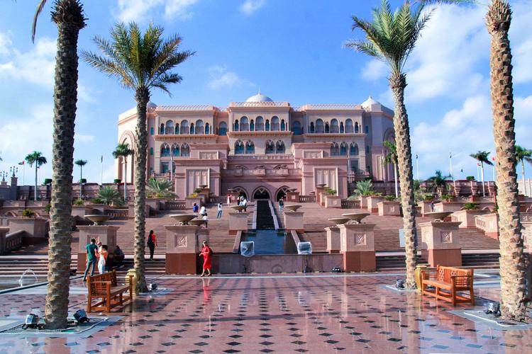 迪拜系列之五——阿布扎比八星级皇宫酒店