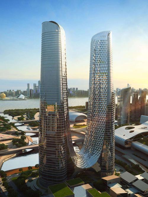 杭州在建中的第一高楼最新实景照,预计2022年竣工