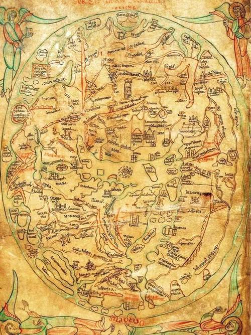 原创十幅你可能从没见过的古代世界地图