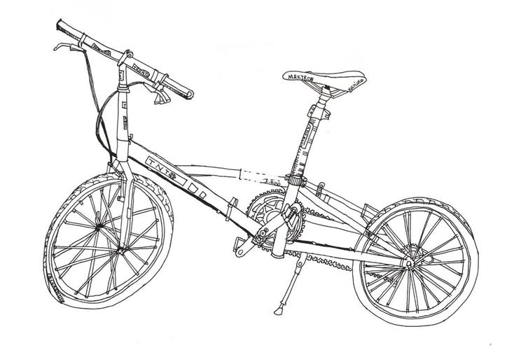 4-5年级的同学画自行车,更注重的是比例以及结构～这样的训练才更有效