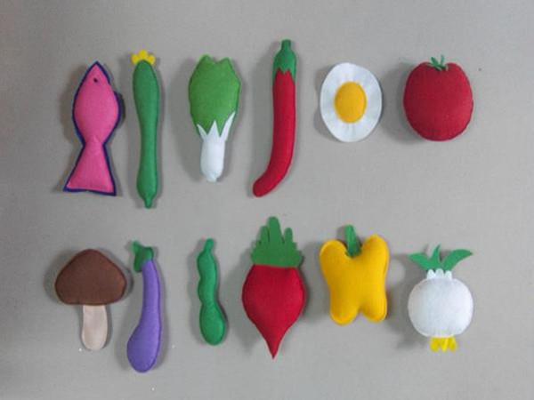 布艺蔬菜水果织布diy手工手工制制作成品儿童玩具无纺布其他手工制作