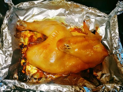 烤箱锡纸包鸡做法