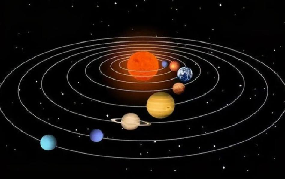太阳系内的行星,基本都是围绕着