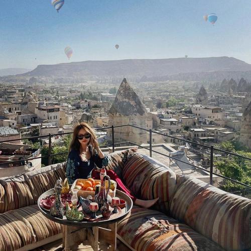 土耳其3费特希耶滑翔伞卡帕多奇亚热气球
