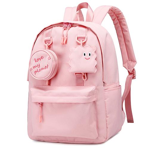 韩版粉色可爱儿童书包小学生女生346三到六年级双肩包轻便背包