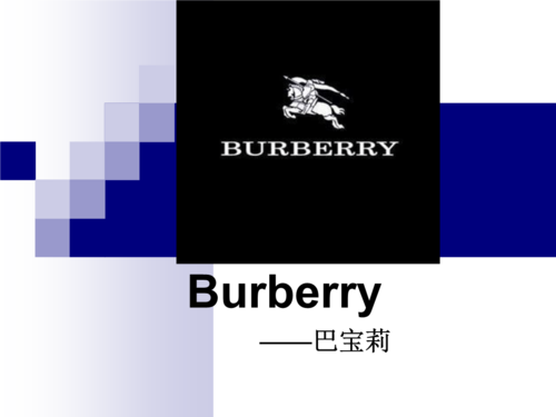 巴宝莉 巴宝莉(burberry).ppt