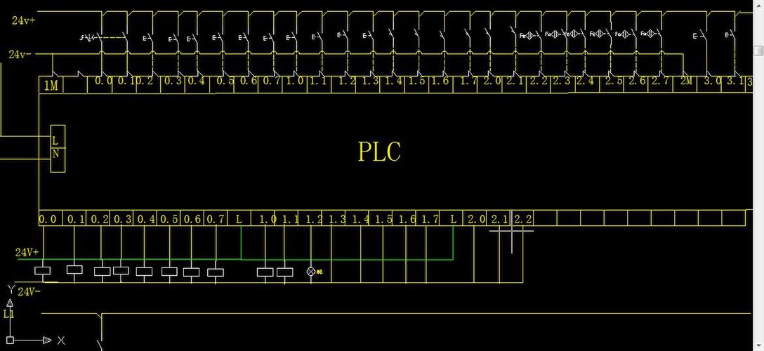 plc硬件接线图用什么软件画