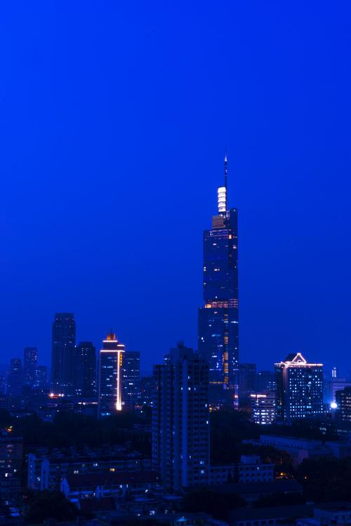 南京美丽的城市夜晚