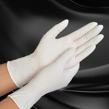 食品级一次性手套乳胶橡胶pvc美容院手术专用纹绣tpe加厚厨房防水加厚