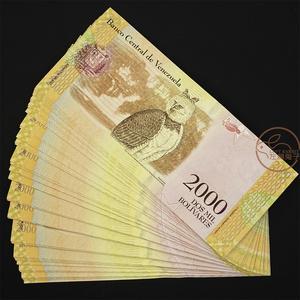【1张包邮保真】玻利瓦尔2000 猫头鹰外国纸币钱币各国货真币收藏