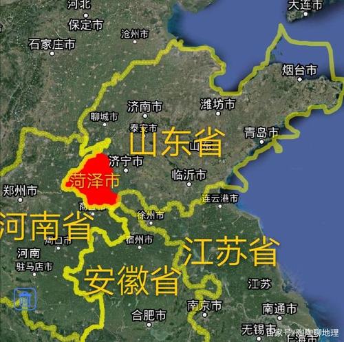 山东省菏泽市建成区面积排名,成武县最小,你的家乡排第几呢?