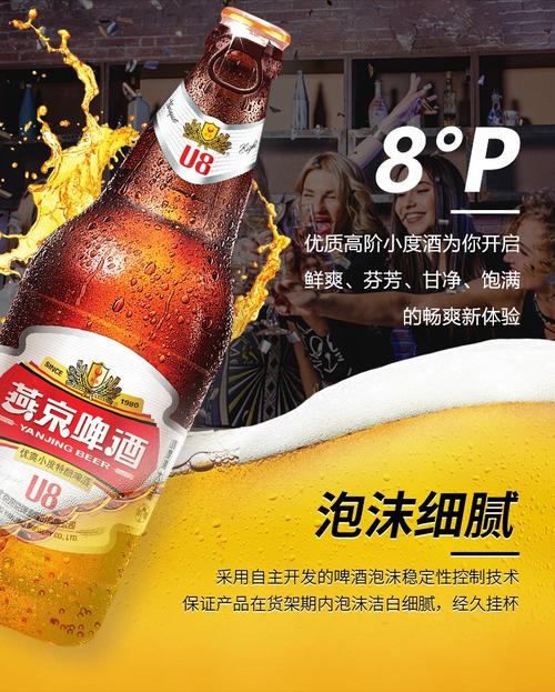 燕京啤酒u8啤酒500ml*12瓶 - 济宁市亿佳酒业有限公司