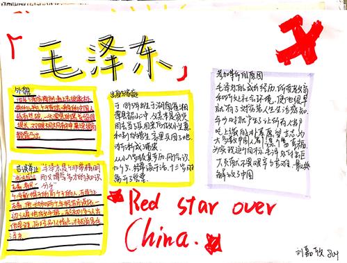 红星照耀中国重点人物形象