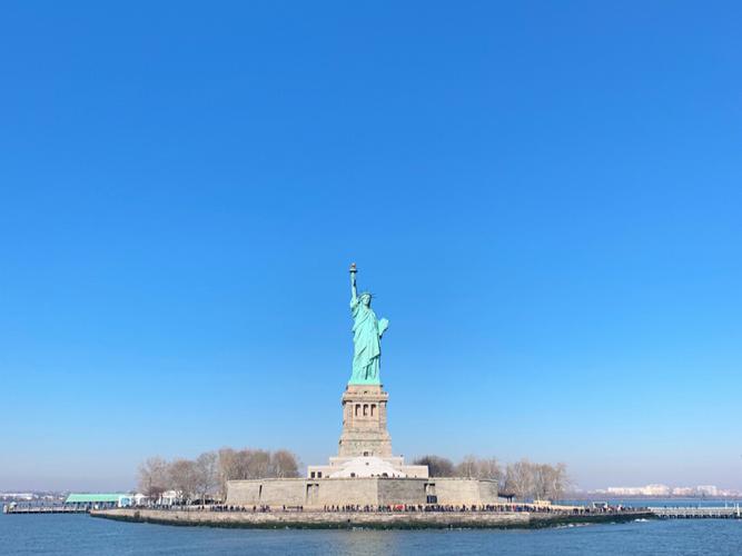 美国自由行之纽约自由女神像美国旅游