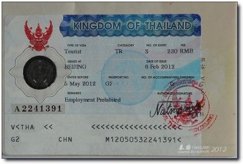 泰国签证对中国免费