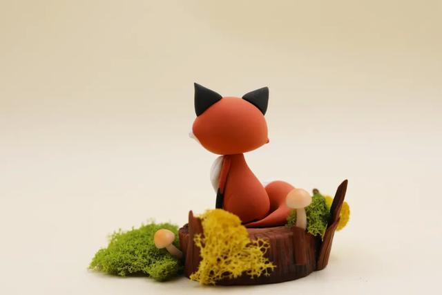 粘土教程丨爱笑的小狐狸