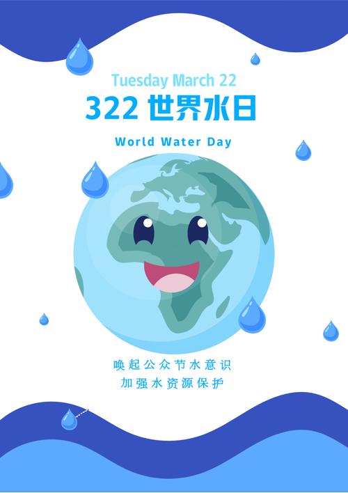 世界水日宣传画视频
