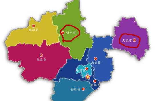 安徽省阜阳市包括哪几个县