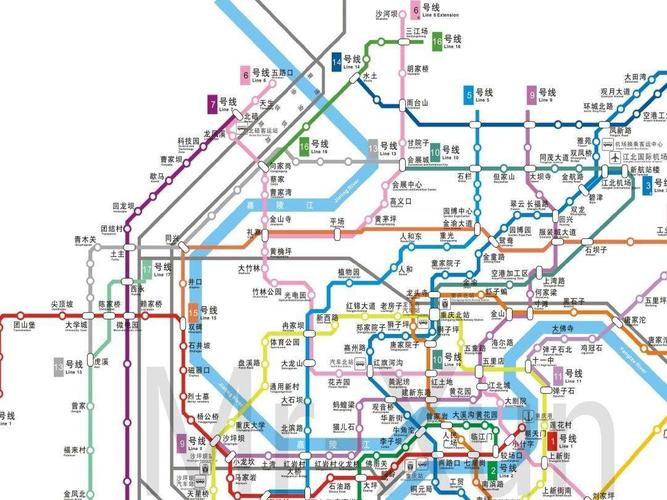 重庆地铁规划2025高清